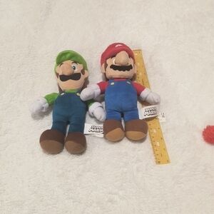 Nintendo Plush Toy Set - Red and Green